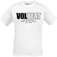 Volbeat T-Shirt Servant Of The Mind Logo S to 3XL for Men white - Image 1