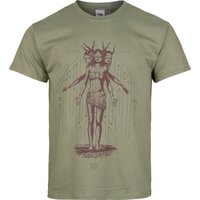 Sleep Token T-Shirt Overlay S to 3XL for Men green - Image 1