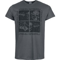 Avenged Sevenfold T-Shirt Collage S to XXL for Men grey - Image 1