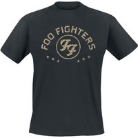 Foo Fighters T-Shirt Arched Star S to XXL for Men black