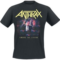 Anthrax T-Shirt Among The Living S to XXL for Men black - Image 1
