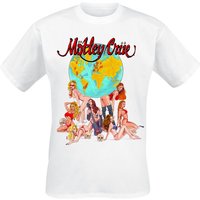Mötley Crüe T-Shirt Europe S to 4XL for Men white - Image 1