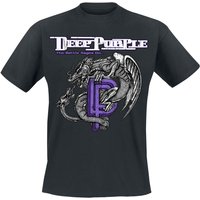 Deep Purple T-Shirt Battle rages on S to XXL for Men black
