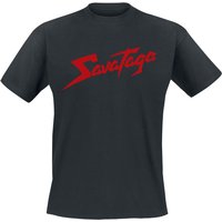 Savatage T-Shirt Red Logo S to XXL for Men black