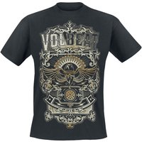 Volbeat T-Shirt Old Letters S to 5XL for Men black - Image 1