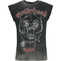 Motörhead Tanktop England S to 4XL for Men grey