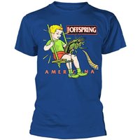The Offspring T-Shirt Americana S to 3XL for Men blue