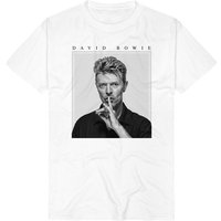 David Bowie T-Shirt Photo S to 3XL for Men white - Image 1