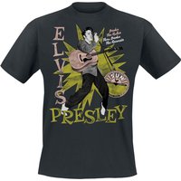 Elvis Presley T-Shirt Broke The Rules S to 3XL for Men black - Image 1