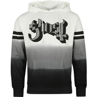 Ghost Hooded sweater Logo Dip Dye L for Men white-black
