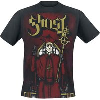 Ghost T-Shirt Cardinalis Infernum 3 Colour AO S to XXL for Men black
