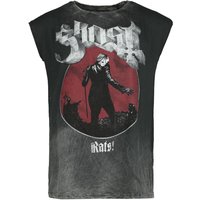 Ghost Tanktop Rats M to 4XL for Men grey - Image 1