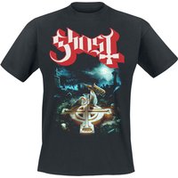 Ghost T-Shirt Rite Here With Title Back S to 3XL for Men black - Image 1