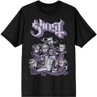 Ghost T-Shirt Tentacle Throne S to 4XL for Men black - Image 1