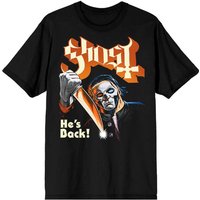 Ghost T-Shirt He's Back S to 4XL for Men black