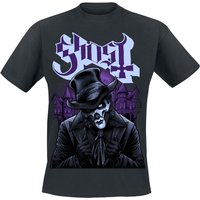 Ghost T-Shirt Top Hat V S to 4XL for Men black - Image 1