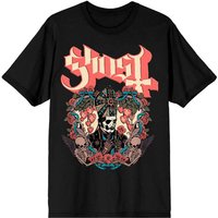 Ghost T-Shirt Papa Hearts S to 4XL for Men black