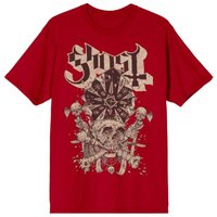 Ghost T-Shirt Skull n Blones Papa S to 4XL for Men red - Image 1