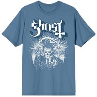 Ghost T-Shirt Blacklight Blue S to 4XL for Men blue - Image 1
