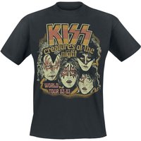 Kiss T-Shirt Creatures World Tour S to 3XL for Men black - Image 1