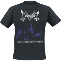 Mayhem T-Shirt Purple De Mysteriis Dom Sathanas S to XXL for Men black - Image 1