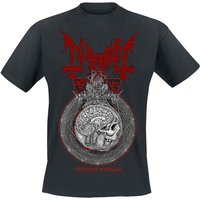 Mayhem T-Shirt Brain S to XL for Men black - Image 1