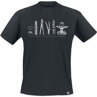 Polar T-Shirt Five Arrows S to XXL for Men black - Image 1