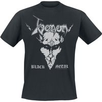 Venom T-Shirt Black metal M to XXL for Men black