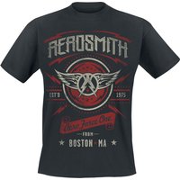 Aerosmith T-Shirt Aero Force One M to XXL for Men black - Image 1