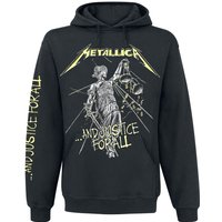 Metallica Hooded sweater ...And Justice For All S to 5XL for Men black - Image 1