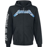 Metallica Hooded zip Ride The Lightning S to 4XL for Men black - Image 1