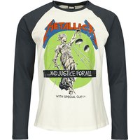 Metallica Long-sleeve Shirt Amplified Collection And Justice For All S to 3XL for Men multicolour - Image 1