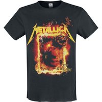 Metallica T-Shirt Amplified Collection Jump In The Fire S to XXL for Men black - Image 1