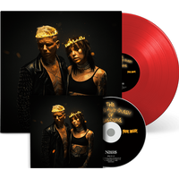 Hot Milk - The King and Queen of Gasoline Red Vinyl EP + CD - Image 1