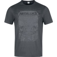 Metallica T-Shirt Amplified Collection The Black Album S to XXL for Men charcoal