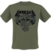 Metallica T-Shirt Roam Blast Olive S to XXL for Men olive - Image 1