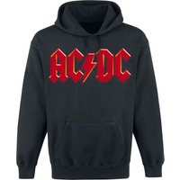 AC/DC Hooded sweater Red Logo S to XXL for Men black - Image 1