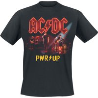 AC/DC T-Shirt PWRUP Power Trip Live S to 5XL for Men black