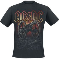 AC/DC T-Shirt About To Rock Canon Red M to XXL for Men black - Image 1
