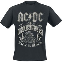 AC/DC T-Shirt Hells Bells 1980 S to 5XL for Men black
