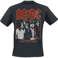 AC/DC T-Shirt Highway To Hell Tour '79 S to 5XL for Men black