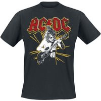 AC/DC T-Shirt Back in Black S to 3XL for Men black - Image 1