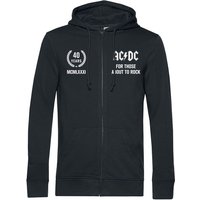 AC/DC Hooded zip For Those About To Rock S to 3XL for Men black - Image 1