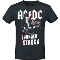 AC/DC T-Shirt Thunderstruck S to 4XL for Men black