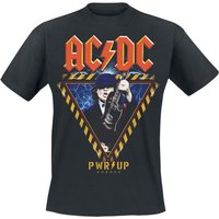 AC/DC T-Shirt PWRUP European Tour 2024 S to 5XL for Men black - Image 1