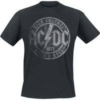 AC/DC T-Shirt High Voltage 1975 S to 5XL for Men black - Image 1