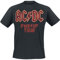 AC/DC T-Shirt PWR UP Tourshirt 24 S to 5XL for Men black