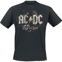 AC/DC T-Shirt Rock Or Bust S to 5XL for Men black - Image 1