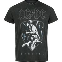 AC/DC T-Shirt Bonfire S to 4XL for Men grey - Image 1