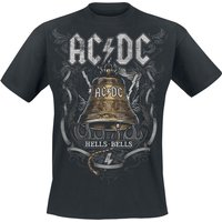 AC/DC T-Shirt Hells Bells S to 4XL for Men black